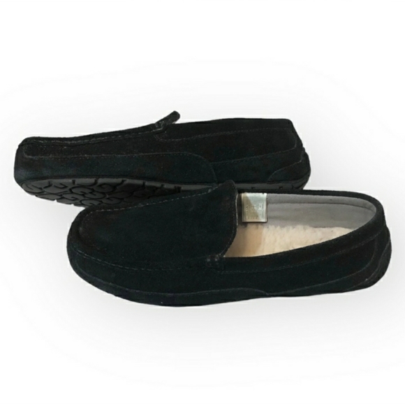UGG Alder Faux Shearling Lined Suede Slipper (Men)EUC! main image 7